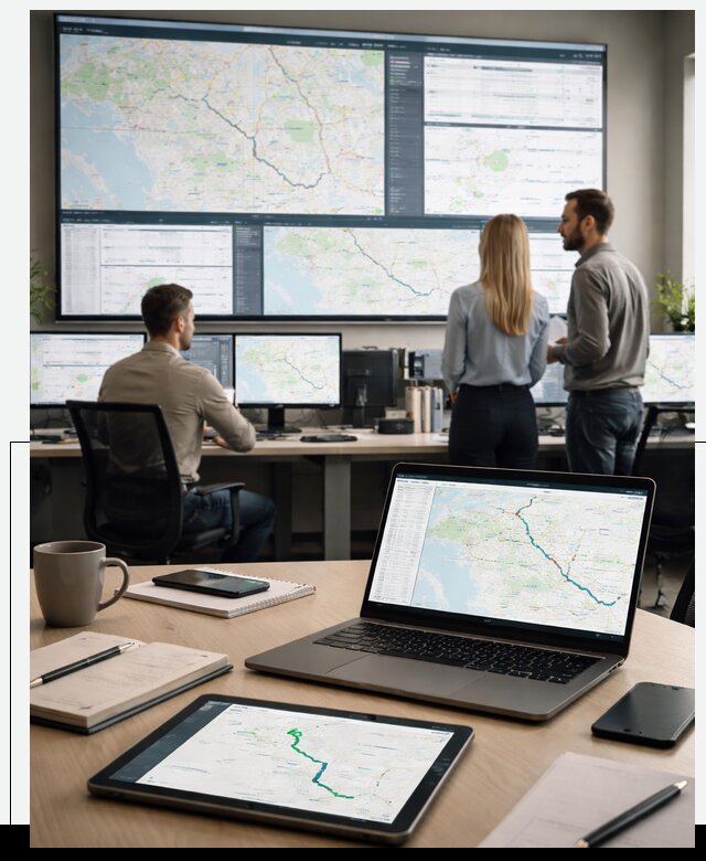 Трекинг грузов и Fleet Management, мониторинг автопарка в Сарапуле