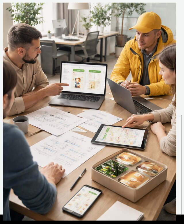 Разработка агрегатора доставки еды в Сарапуле от 15486 р., АвикейСрл