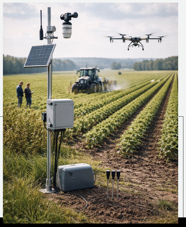 Разработка IoT мониторинга полей в Сарапуле от 8775 р. | АвикейСрл